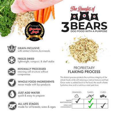 3 Bears Fish - 3lb